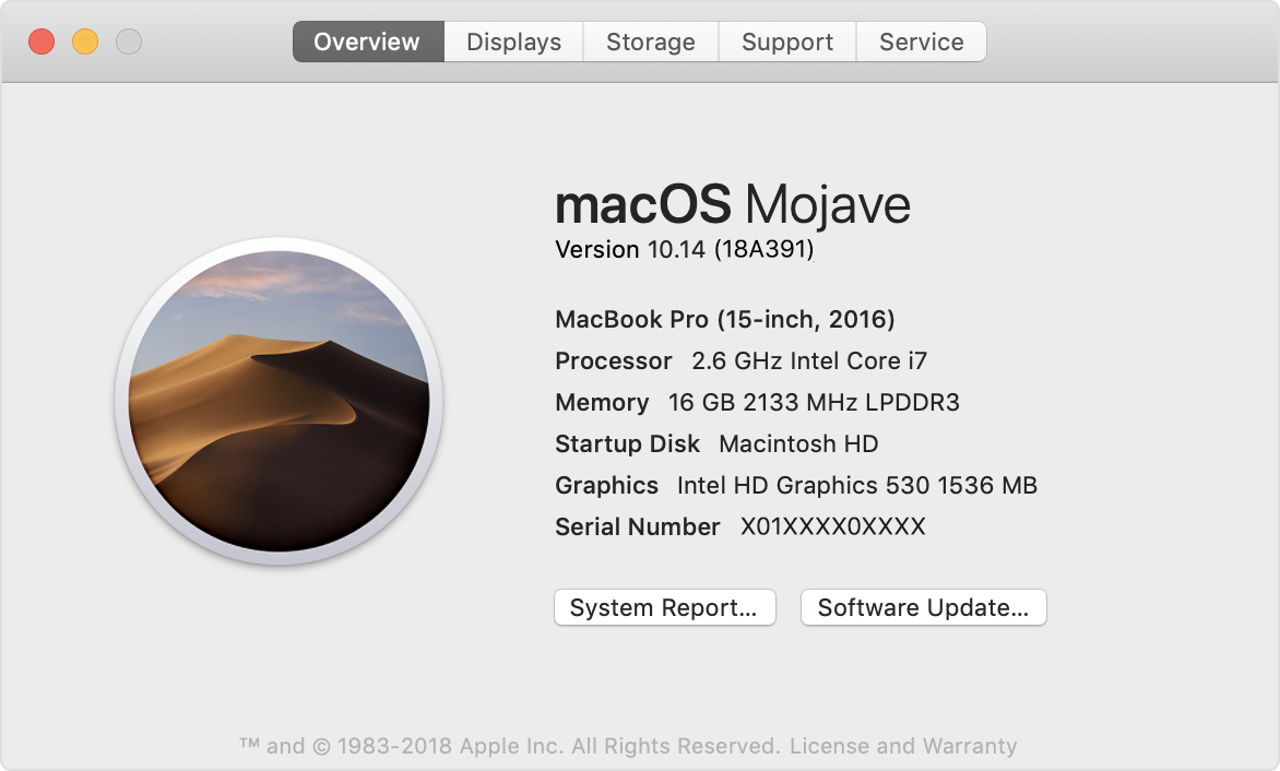 When does the update for macos mojave come out